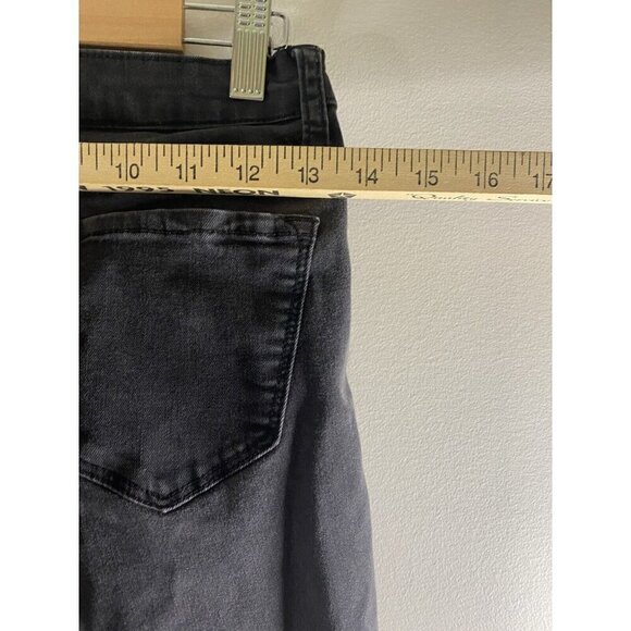 Kancan Mid Rise Skinny Jeans Size 3/25 Dark Wash Black Stretch Denim - Picture 6 of 8